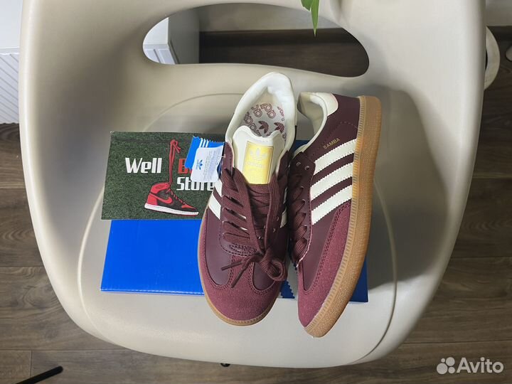 Adidas Samba OG «Maroon Gold»