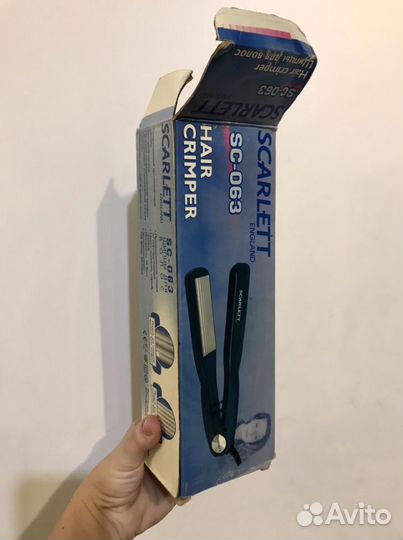 Щипцы для волос (гофре)