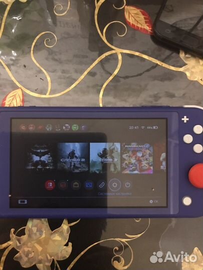 Nintendo switch lite с играми