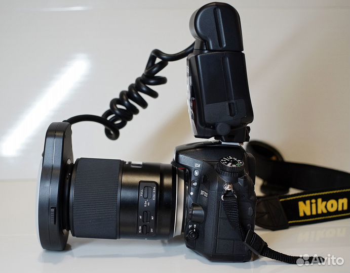 Nikon D7100 90mm 2.8 Macro 1:1 для дентальной cъём