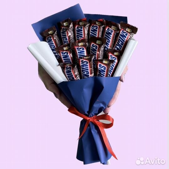 Сладкие букеты из конфет