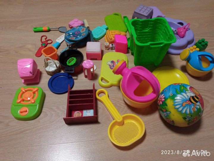 Игрушки для песочницы(пакетом)