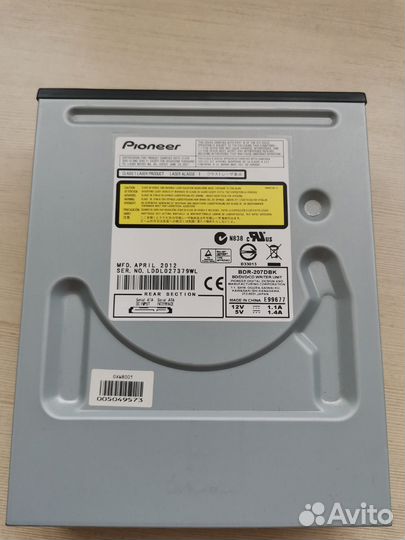 Пишущий привод Blu-Ray Pioneer BDR-207M