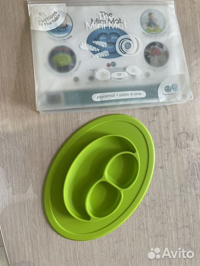 Силиконовая тарелка детская