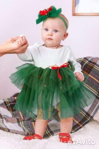Костюм новогодний для девочки 68-74