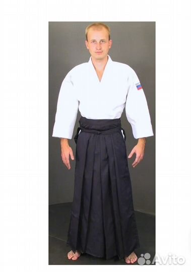 Штаны Хакама для Йайдо и Айкидо