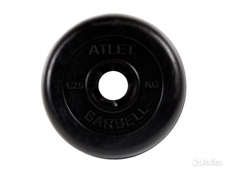 Диски обрезиненные Barbell для гантель и штанг