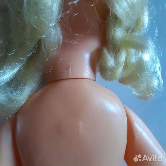 Кукла СССР большая 56 см с зелеными глазами