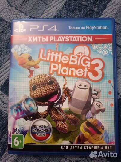 Игра на PS 4 Little Big Planet 3