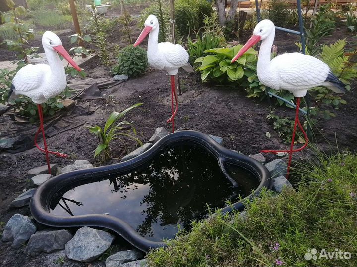 Аист из полистоуна