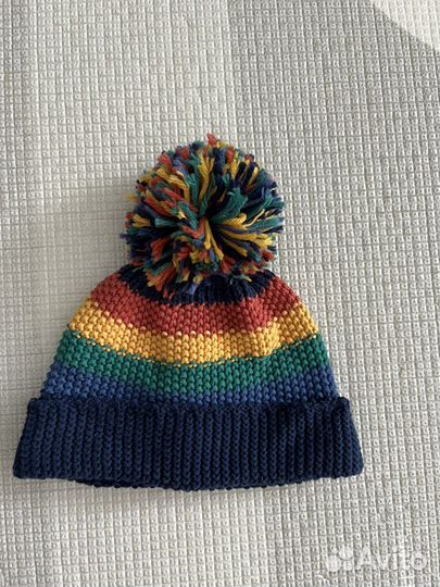 Детская шапка хлопок с подкладом