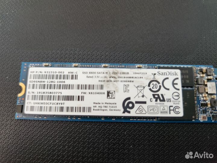 Детали ноутбука HP G6 250
