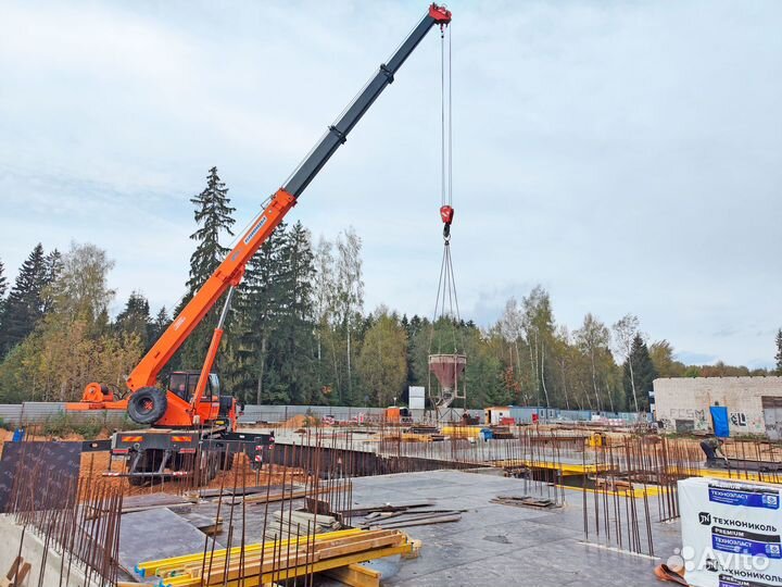 Аренда и услуги автокрана, 25 т, 28 м