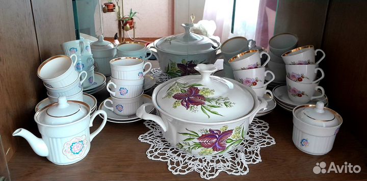 Набор столовой посуды СССР