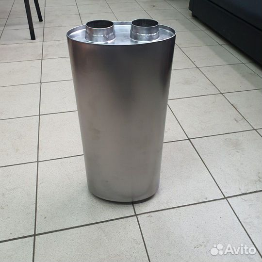 Прямоточный глушитель Bomfider Dual