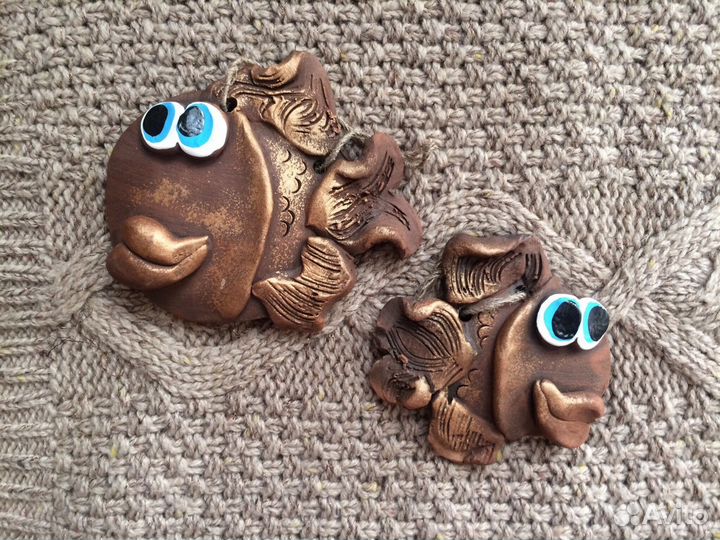 Декоративные глиняные фигурки