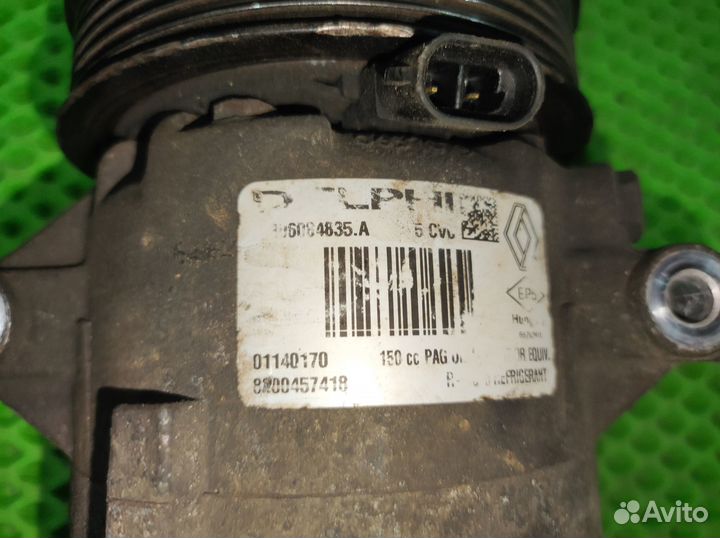 Компрессор кондиционера Рено Меган 2