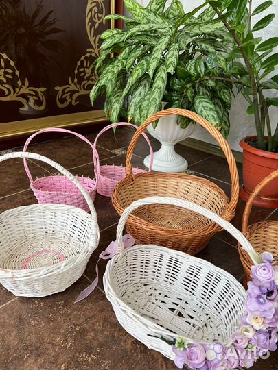 Корзина плетеная