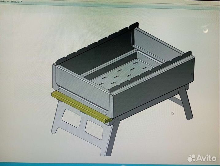 Мангал складной