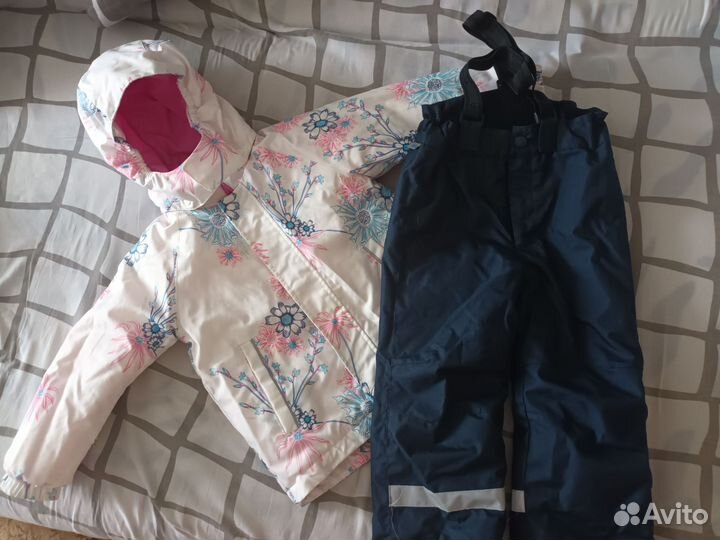 Зимний костюм для девочки