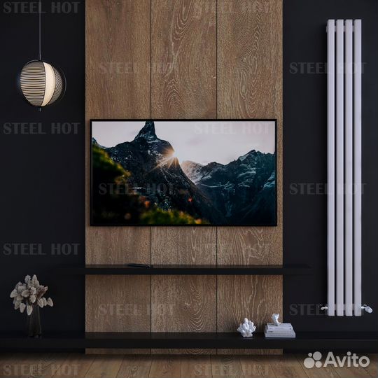 Трубчатый дизайн радиатор отопления Steel