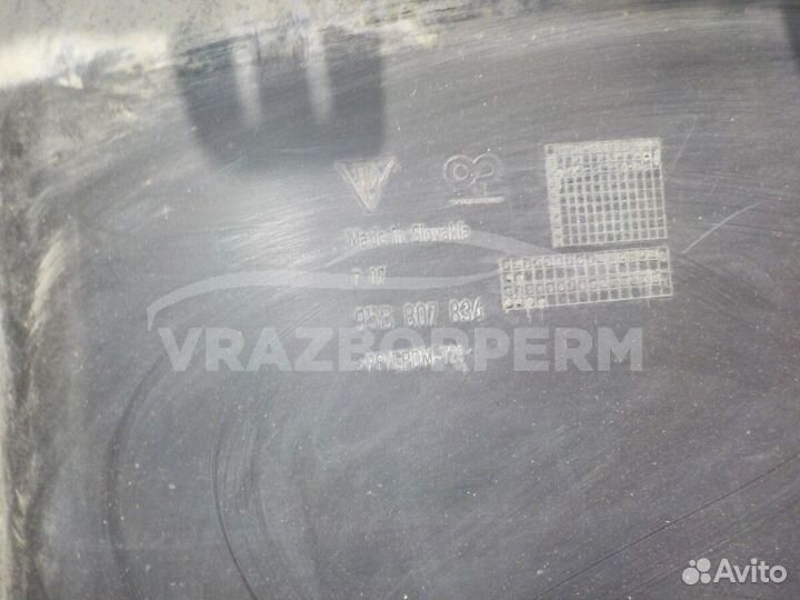 Спойлер бампера Porsche Macan