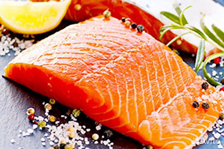 Рыбный магазин с постоянным потоком клиентов