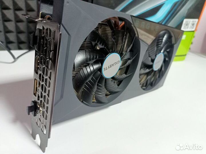 Видеокарта gigabyte GeForce rtx 3060ti 8GB