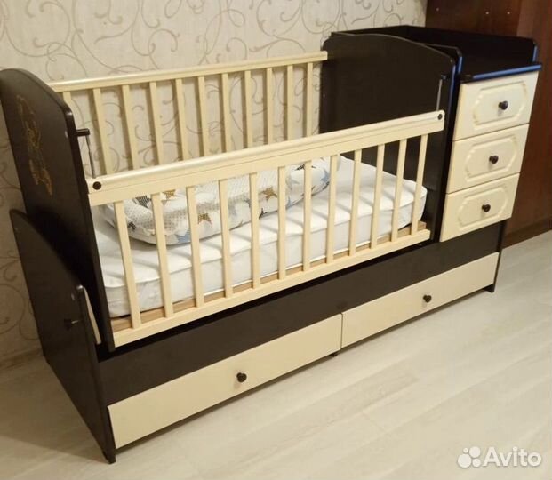 Детская кроватка 3 в 1