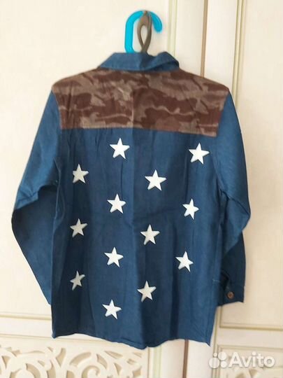 Рубашка для девочки 122-128