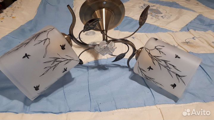 Люстра б/у