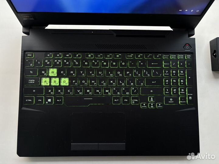 Игровой ноутбук Asus tuf gtx1650ti i5 16/512gb