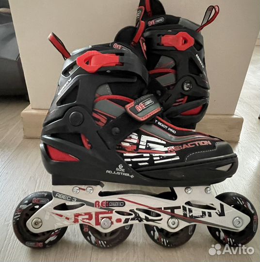 Роликовые коньки Reaction 36-41