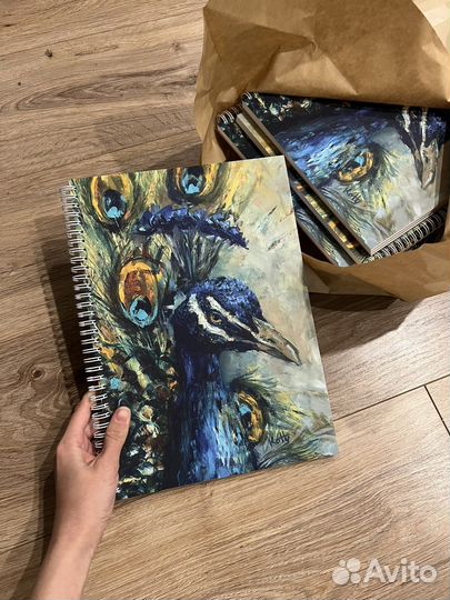 Блокнот А4 авторский в точку