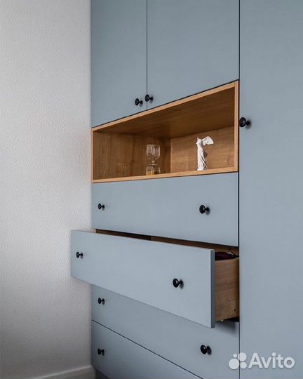 Шкаф по индивидуальным размерам в гостиную