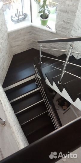Лестницы на металлическом каркасе