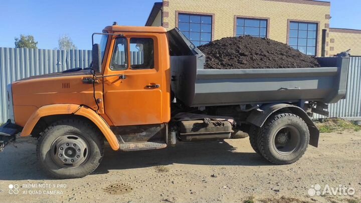 Перегной песок чернозём