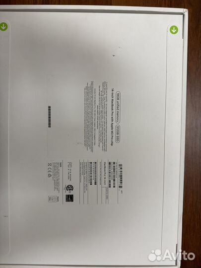 Macbook pro 14 m3 18/512 silver