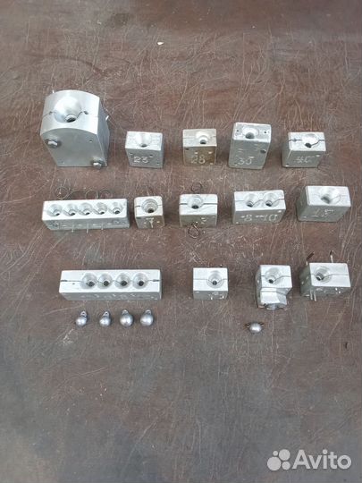 Формы для литья грузил