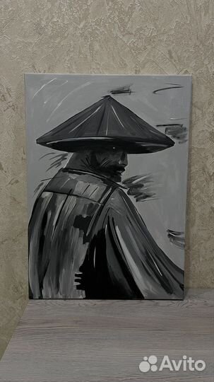 Картина акрилом на холсте