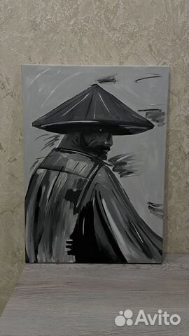 Картина акрилом на холсте