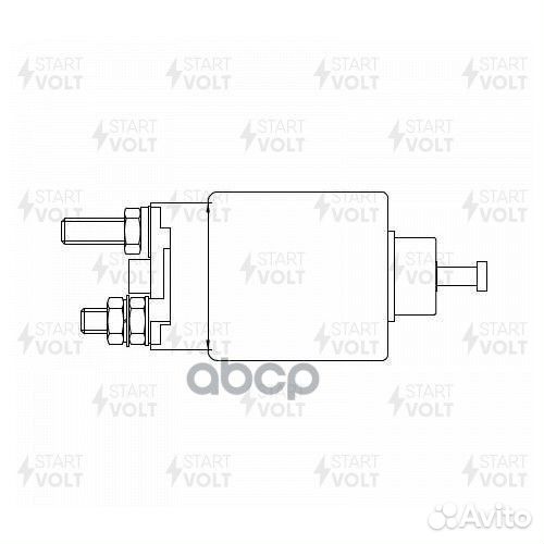 Реле втягивающее стартера газ ГАЗель Next (13)