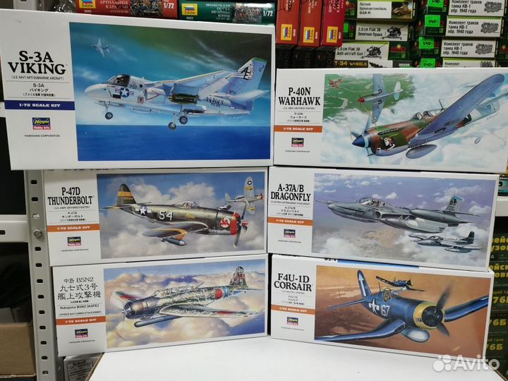 Модели самолетов hasegawa 1 72