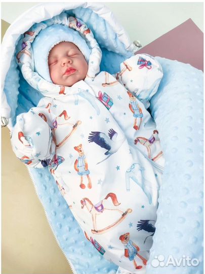 Комплект на выписку 56-68 р, бронь