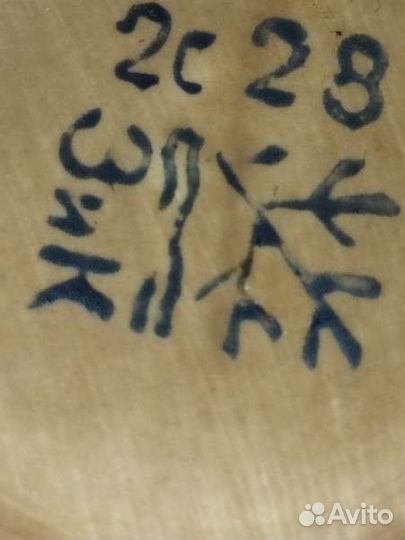 Кофейный сервиз СССР Зик, керамика (21 предмет)