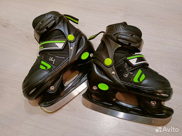 Коньки раздвижные 30-33