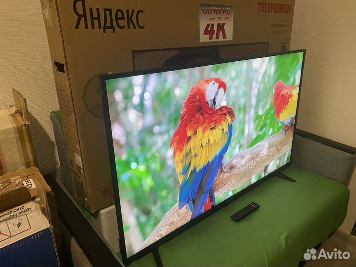 Телевизор Telefunken TF-LED50S01T2SU UltraHD Смарт