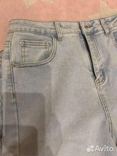 Джинсы клеш женские размер 30