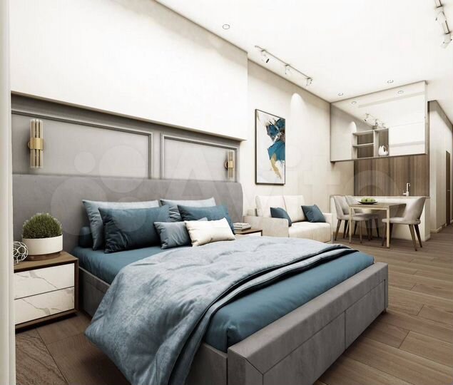 1-к. апартаменты, 32,9 м², 1/7 эт.