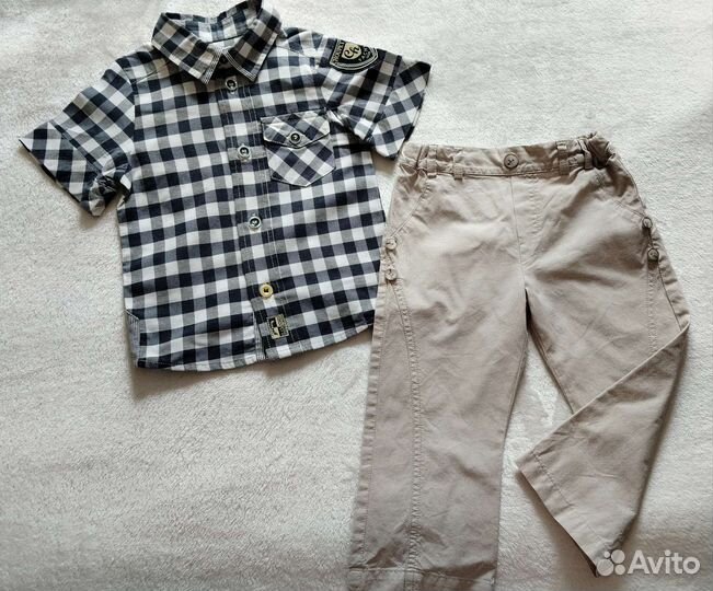 Пакет вещей на мальчика 86